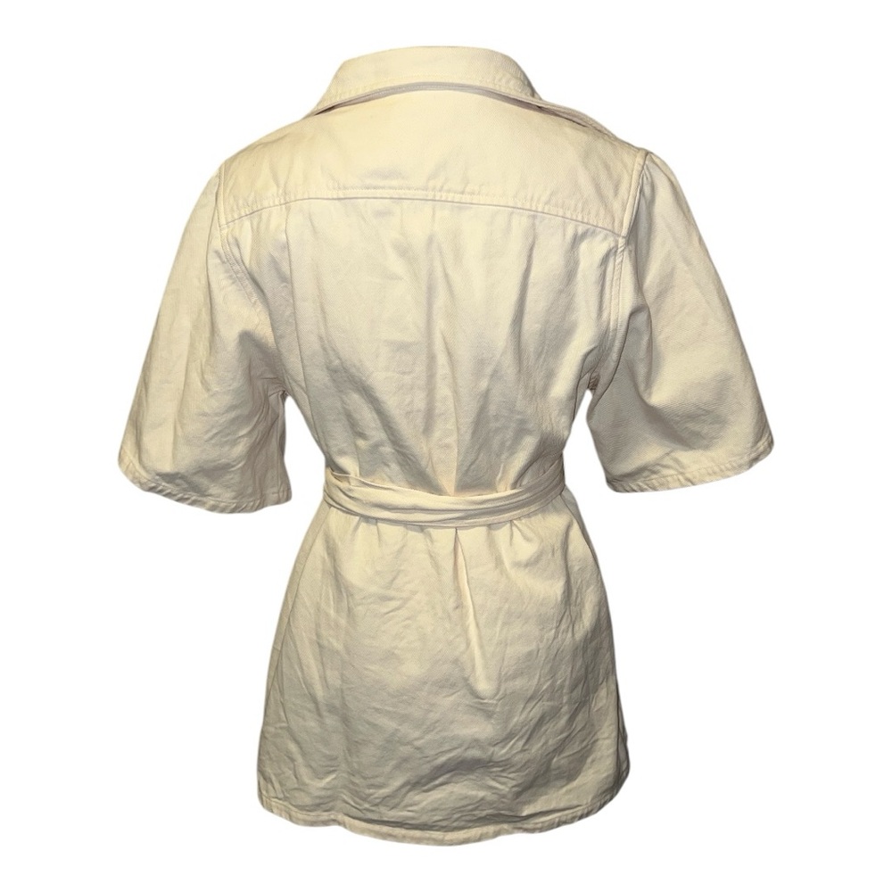 Showpo cream utility style belted mini dress - Picture 5 of 12
